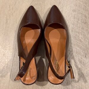 Maurices Rich Brown Pointed Heels